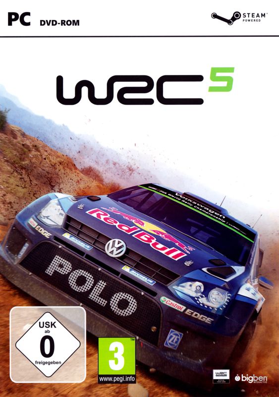WRC 5 box art for Playstation 4